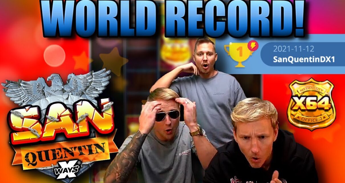 ? BIGGEST WIN on SAN QUENTIN x WAYS (Nolimit City) by CASINODADDY – MAX WIN? ?NEW WORLD RECORD??