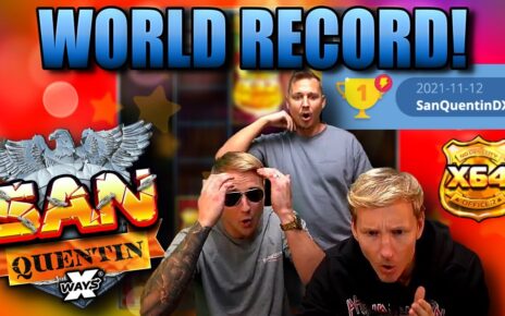 ? BIGGEST WIN on SAN QUENTIN x WAYS (Nolimit City) by CASINODADDY – MAX WIN? ?NEW WORLD RECORD??