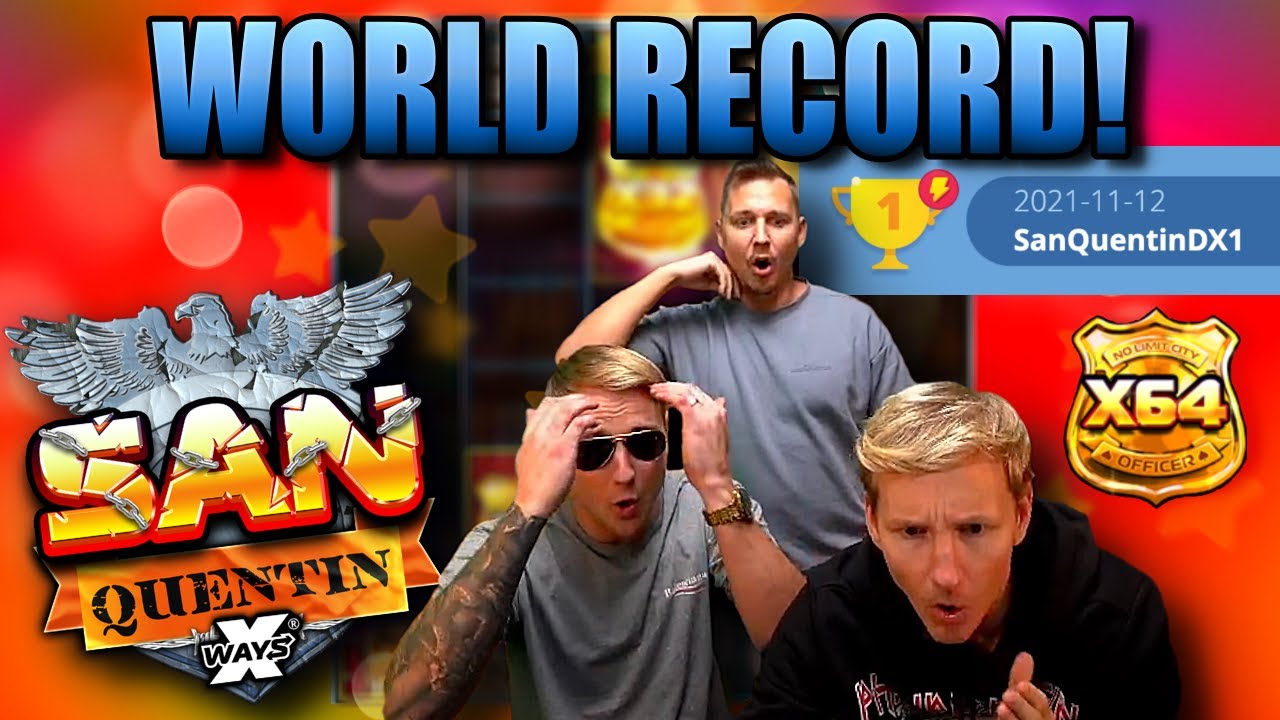 ? BIGGEST WIN on SAN QUENTIN x WAYS (Nolimit City) by CASINODADDY - MAX WIN? ?NEW WORLD RECORD??