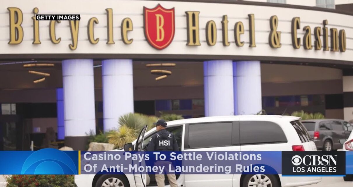 Bicycle Casino Agrees To Pay 0K To Settle Violations Of Federal Anti-Money Laundering Rules