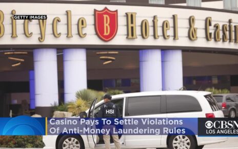 Bicycle Casino Agrees To Pay 0K To Settle Violations Of Federal Anti-Money Laundering Rules