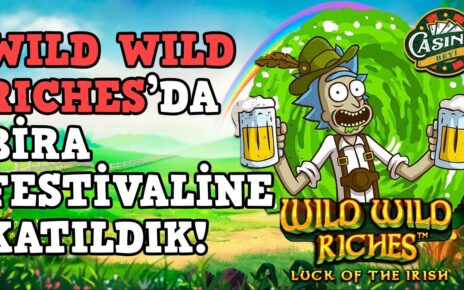 ?Biraları Tokuşturmaya Geldik! – Casino Beyi #WildWildRiches #slot #casino #casinoslot #slotoyunları