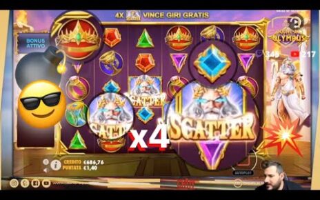 ? CASINÒ ONLINE: Chily COLPISCE [AL TERZO TENTATIVO] la ? slot Gates of Olympus ?