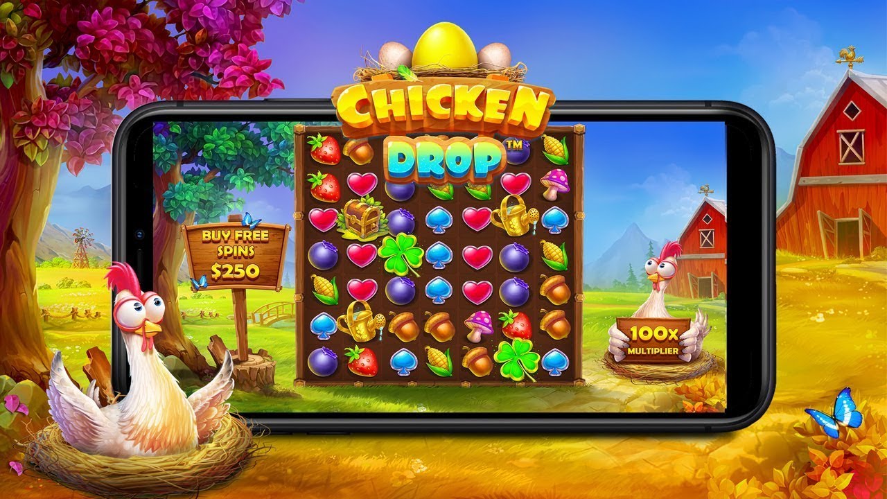 CHICKEN DROP BIG WIN ??? Many Bonuses Pragmatic online casino