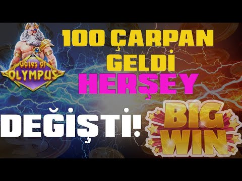 Casino GATES OF OLYMPUS 100X Oyunun Kaderini Değiştirdi Efsane Big Win #casino #gatesofolympus #slot