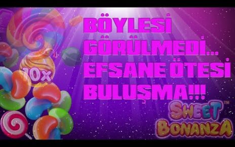 Casino SWEET BONANZA 4 Şekerle 100 Çarpanın Efsane Buluşması Big Win #sweetbonanza #casino #slot