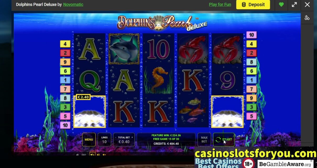 Dolphin's Pearl Deluxe, Online Casino Slots Mega Win Dolphin's Pearl Deluxe, Online Casino Slots Mega Win
