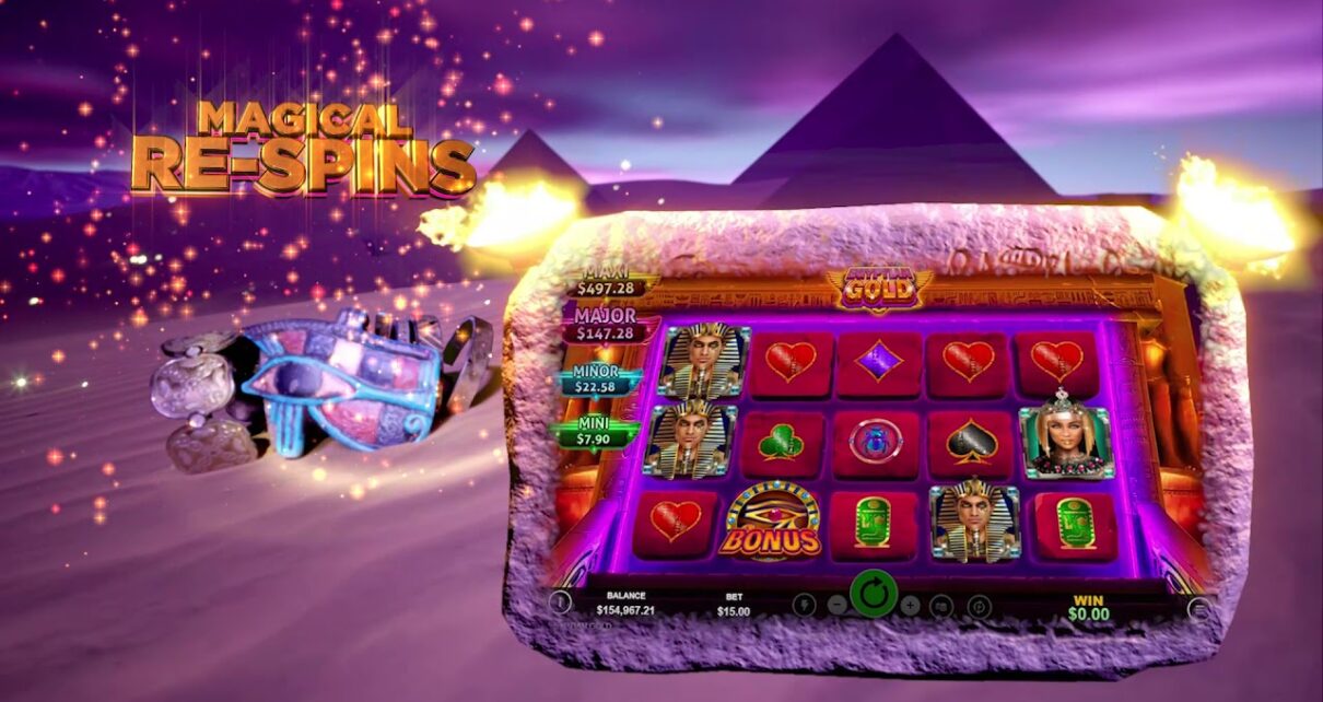 Egyptian Gold Coming Soon to Thunderbolt Online Casino