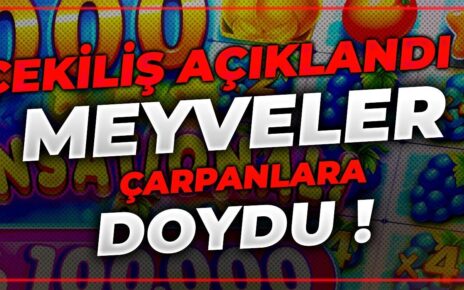 Fruit Party – BUGÜN MEYVELERİ ÇARPANLARA DOYURDUK! ( ÇEKİLİŞ TELEGRAM'DA AÇIKLANDI ) #slot #casino