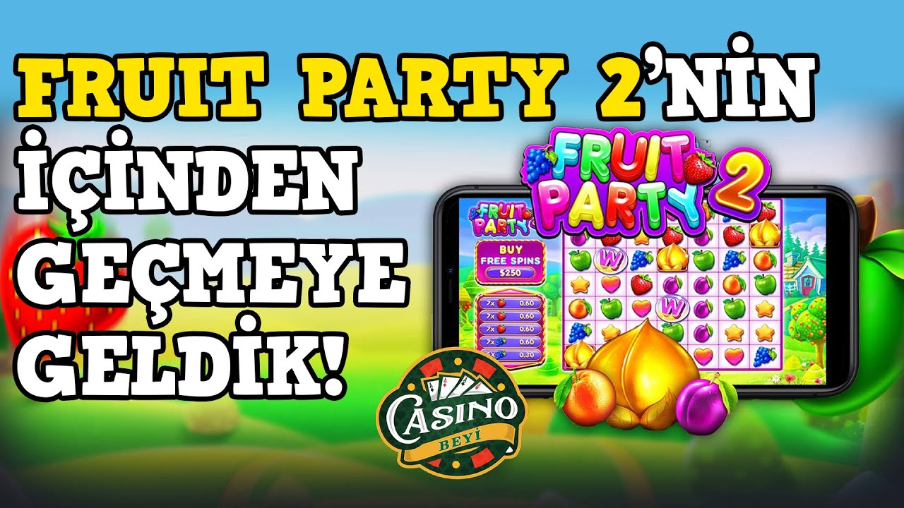 #FruitParty2'de Meyve Şöleni! - Casino Beyi #casino #casinoslot #slot #slotoyunları #pragmaticplay