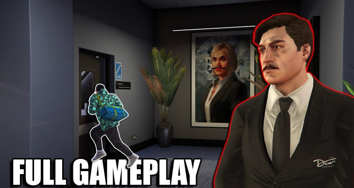 Full Gameplay Yung Ancestor | GTA Online The Diamond Casino Heist Big Con Yung Ancestor