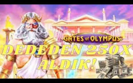 GATES OF OLYMPUS | 250X SEN KAŞINDIN MORUKK !! #gatesofolympus #pragmatic #casino #slot #win