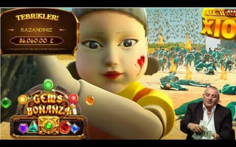 GEMS BONANZA I REKOR KAZANÇ VURGUN KOYDUK #SLOT #CASINO #GEMS #SQUID #DESTEK #BONANZA #FREE #EKREM