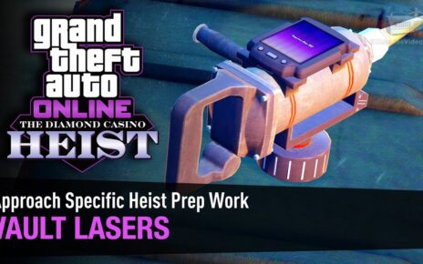 GTA Online The Diamond Casino Heist - Heist Prep: Vault Lasers [Solo]