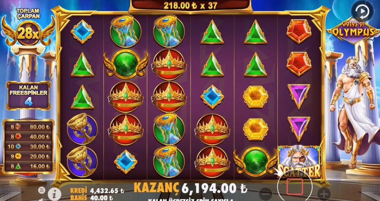 Gates Of Olympus | Taçların Arkasına 25 Çarpan Zorlanmadan Aldık!! #gatesofolympus #casino #slot