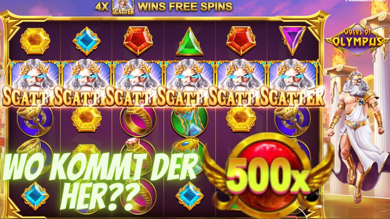 Gates of Olympus Freispiele gekauft und dann sowas!!! Online Casino Deutsch 500X Big Win aus dem Nix