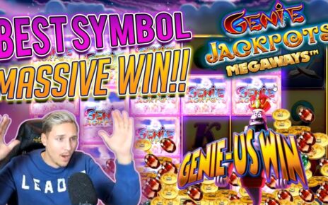 Genie Jackpots BIG WIN – Huge win with BEST SYMBOL – Online Casino