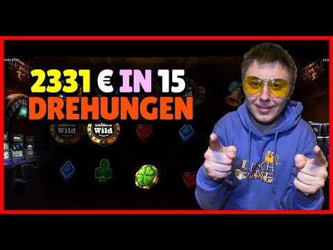 Gewinnen Sie 2331 Euro in 15 Drehungen im Online Casino ? slots new