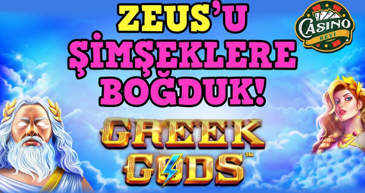 #GreekGods'ta Zeus'un Mekanı Bastık! Casino Beyi #slot #casino #slotoyunları#pragmaticplay#pragmatic