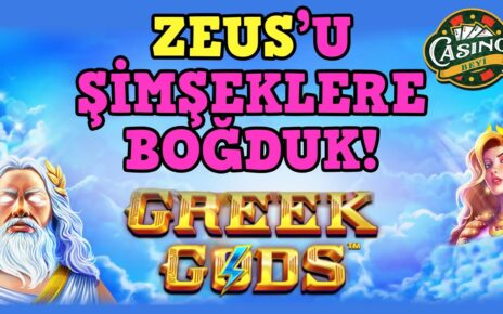 #GreekGods'ta Zeus'un Mekanı Bastık! Casino Beyi #slot #casino #slotoyunları#pragmaticplay#pragmatic