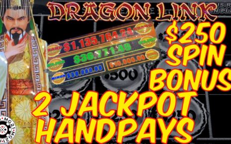 HIGH LIMIT Dragon Link Golden Century (2) HANDPAY JACKPOTS ~ 0 Bonus Round Slot Machine Casino