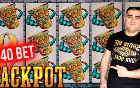 High Limit MAYAN CHIEF Slot HANDPAY JACKPOT | Live Slot Play At Casino | SE-2 | EP-13