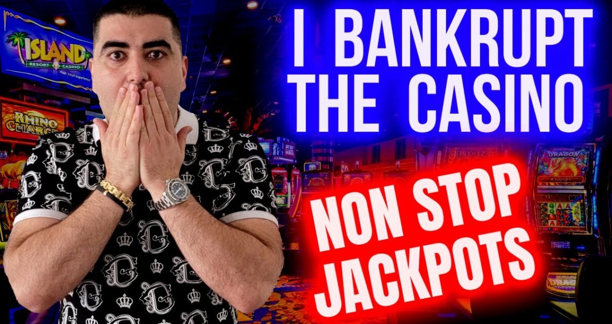 I Bankrupt The Casino On Malfunction Slot Machine ! MASSIVE JACKPOTS & HUGE MONEY