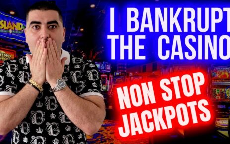 I Bankrupt The Casino On Malfunction Slot Machine ! MASSIVE JACKPOTS & HUGE MONEY