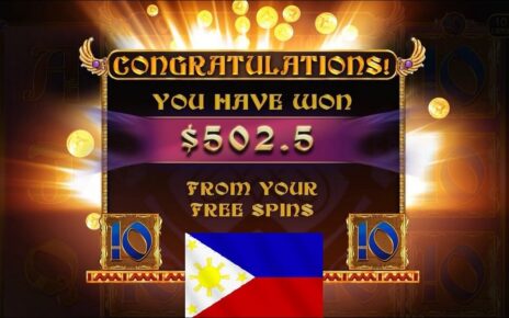 I CATCHED BIG WIN 500$ IN ONLINE CASINO PHILIPPINES! Really lucky bonus game in BOOK OF REBIRTH