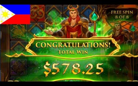 I GOT 578$ IN BONUS GAME! ONLINE CASINO PHILIPPINES – LOKI'S FORTUNE SLOT