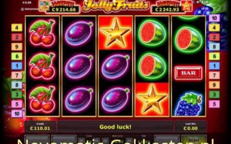 Jolly Fruits gokkast van Novomatic – Online Casino Slots