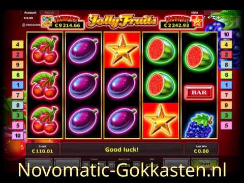 Jolly Fruits gokkast van Novomatic – Online Casino Slots