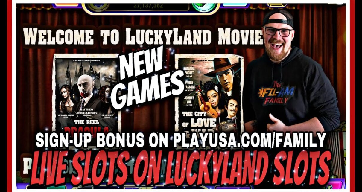 LIVE SLOTS | LUCKYLAND SLOTS | NEW GAMES | WINNER & A MOVIE | ONLINE CASINO | WIN REAL MONEY | #AD