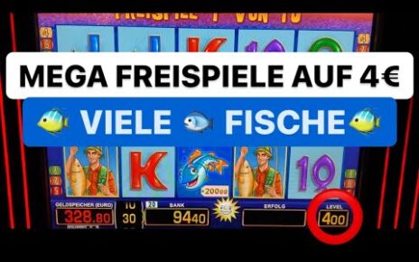 Let’s play Fishin Frenzy auf 2€ MEGA FANG ? Spielhalle Casino Spielothek Merkur Magie Jackpot NOVO