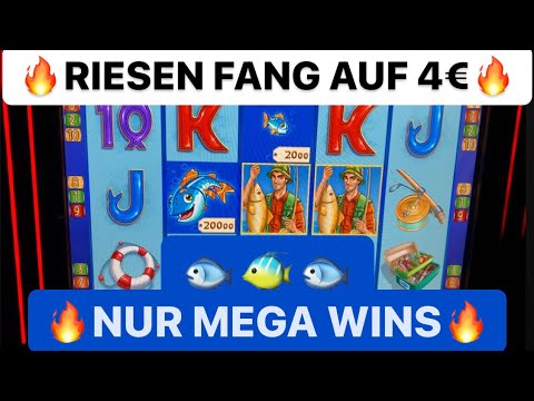 Let’s play Fishin Frenzy auf 2€ NUR MEGA WINS ? Spielhalle Casino Spielothek Merkur Magie Jackpot