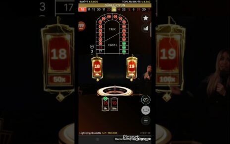 Lightning Rulet | 40.000 ₺ Vurgun Yapıldı! x200 Yakaladım ! Çekiliş yorumda #casino #rulet