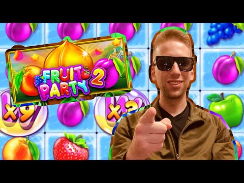 LuckyM 385x Nice Win on Fruit Party 2! Online Casino 2021!