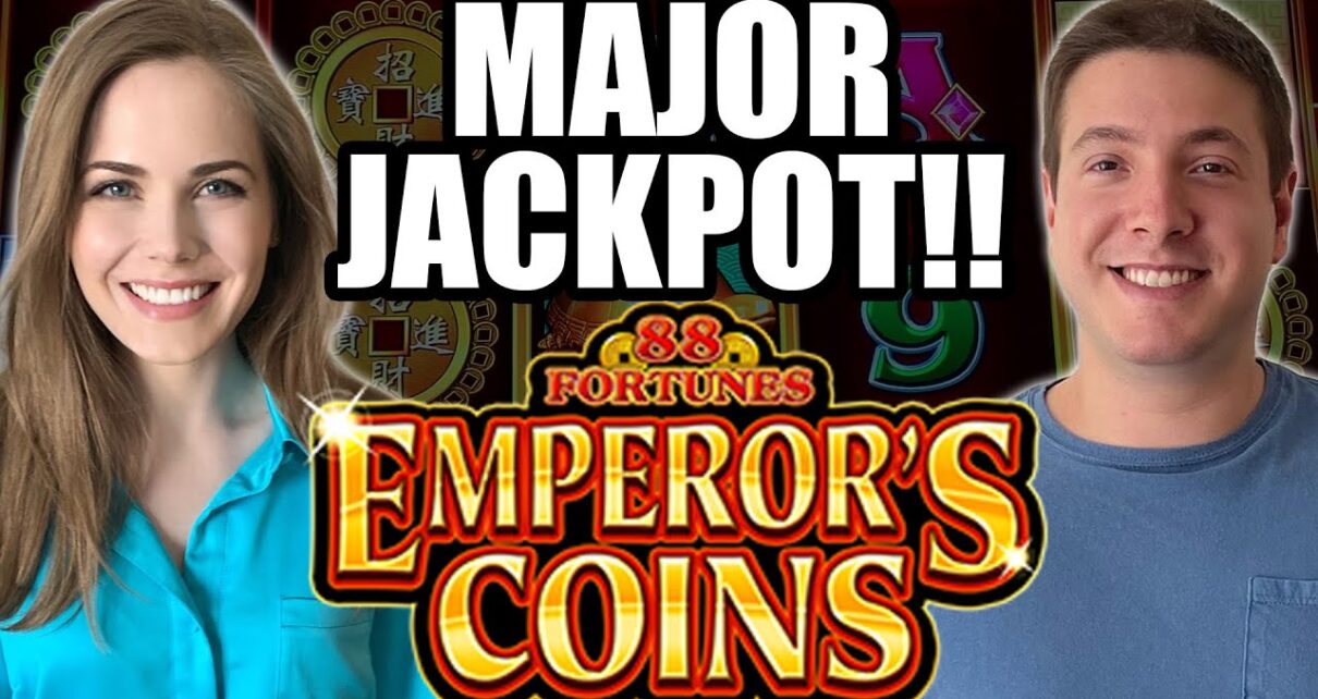 MAJOR JACKPOT WON! FIRST TRY ON EMPERORS COINS SLOT MACHINE! MAJOR JACKPOT WON! FIRST TRY ON EMPERORS COINS SLOT MACHINE!