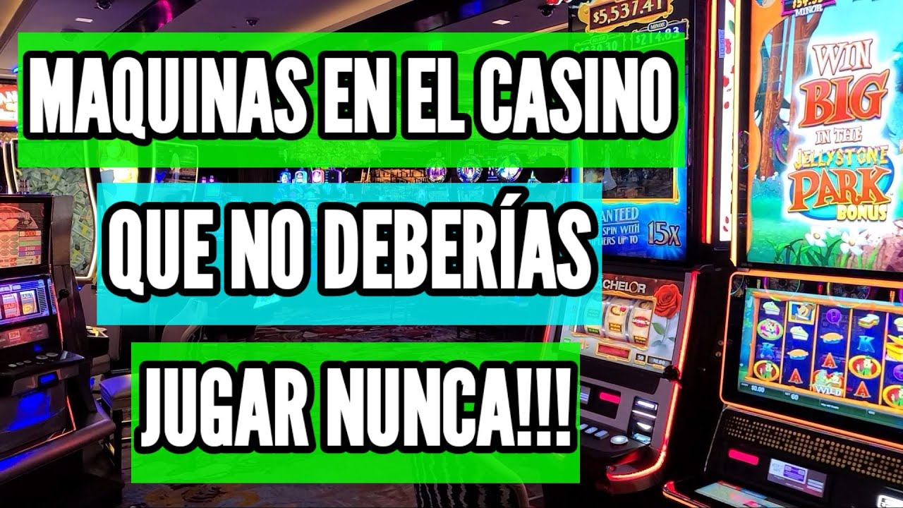 MAQUINAS QUE NO DEBES DE JUGAR EN El CASINO ? | SLOT MACHINES QUE DEBERÍAS EVITAR SIEMPRE! ?