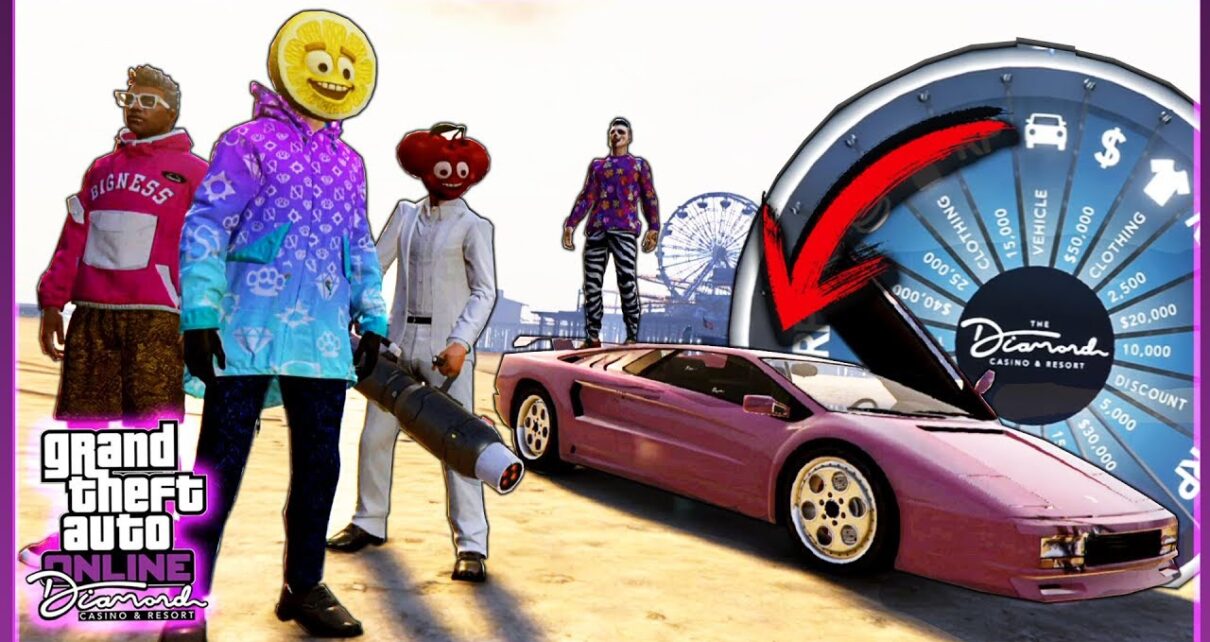 ME VUELVE A TOCAR EL COCHE DEL CASINO GTA 5