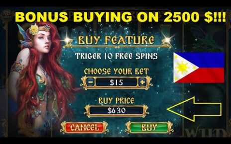 ?MEGA BONUS BUYING IN ONLINE CASINO PHILIPPINES! How much did I win after purchasing 5 bonus games?!