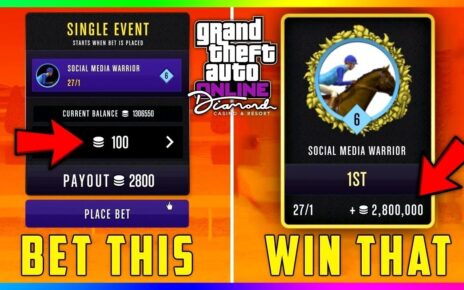 MONEY GLITCH GTA 5 ONLINE CASINO HORSE | [FREE DOWNLOAD]