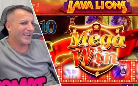 Mega Win Lava Lions ?? || Memo Casino Highlights