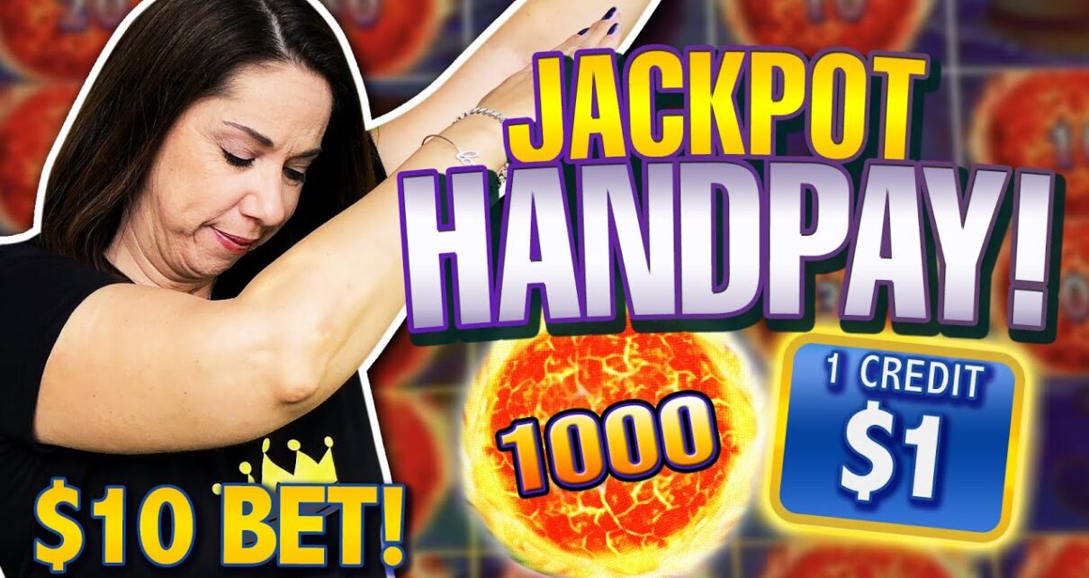 My first JACKPOT HANDPAY at this casino !! HUGE FIREBALL !!