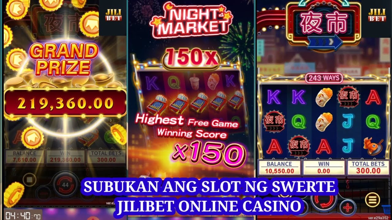 NIGHT MARKET FACHAI GAMES | JILIBET ONLINE CASINO | SUBUKAN ANG SLOT NG SWERTE