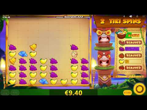 Online Casino Big Win Tiki Fruits Jackpot Free Spins