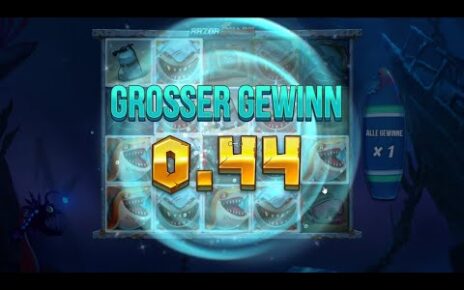 Online Casino Deutsch – Geplante 50€ / 150€ vs Razor Shark – Sind das die Freispiele?!