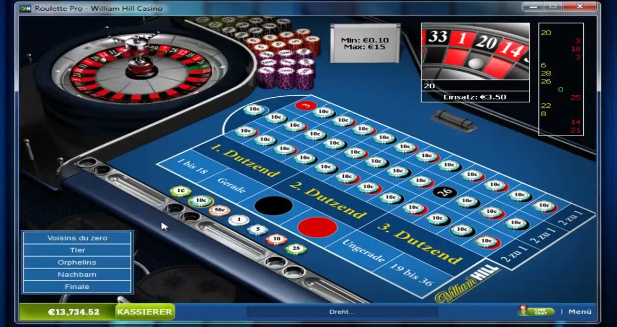 Online Casino Roulette Tisch manipuliert, kluge Roulette Taktik zum Casino austricksen!