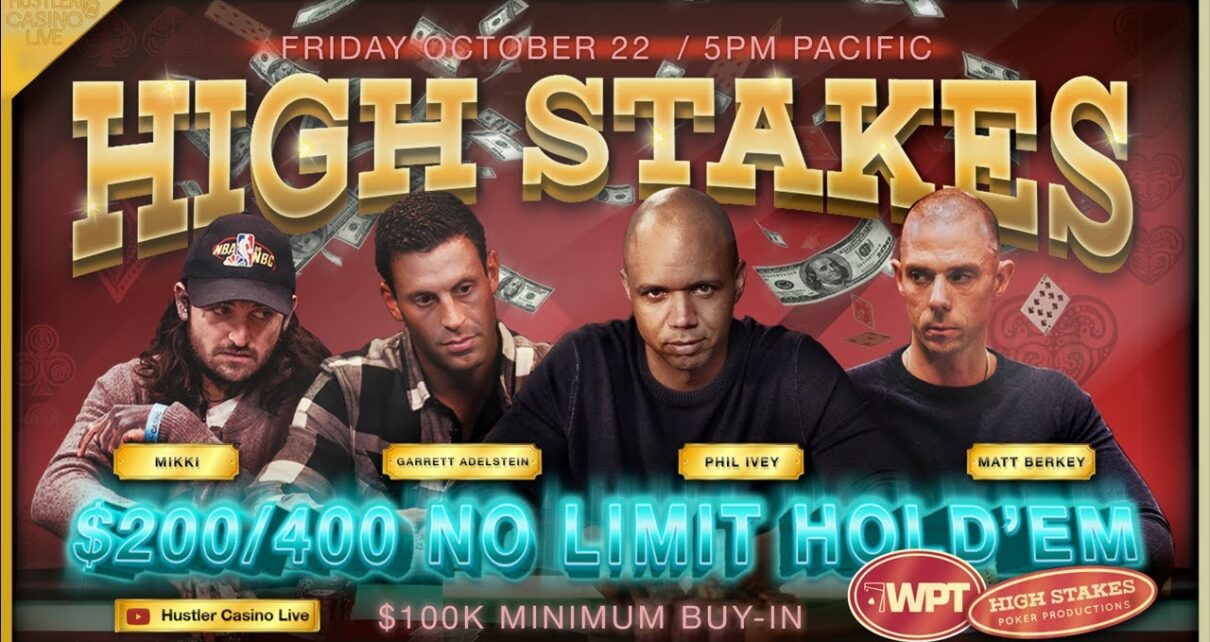 PHIL IVEY!! GARRETT!! MIKKI!! SUPER HIGH STAKES 0/400!!! 0K Minimum Buyin!!! PHIL IVEY!! GARRETT!! MIKKI!! SUPER HIGH STAKES 0/400!!! 0K Minimum Buyin!!!