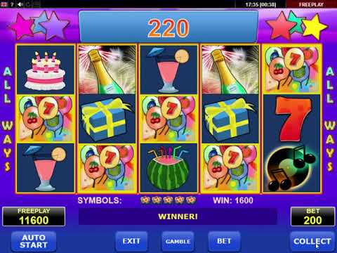 Party Time video slot – Amatic Review online Casino game